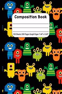 Composition Book Graph Paper