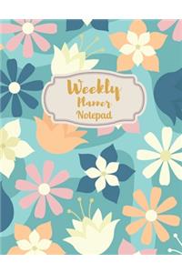 Weekly Planner Notepad