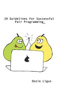 29 Guidelines for Successful Pair Programming