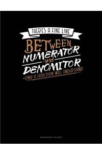 There's A Fine Line Between Numerator And Denominator Only A Fraction Will Understand