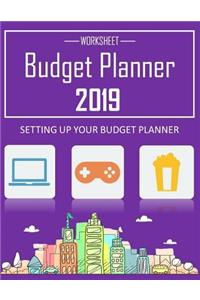 Budget Planner 2019