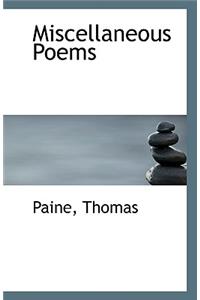 Miscellaneous Poems