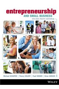 Entrepreneurship and Small Business Fourth Asia Pacific Edition