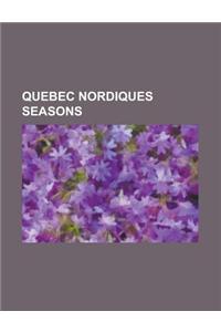 Quebec Nordiques Seasons