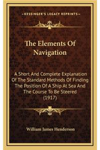 The Elements of Navigation