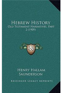 Hebrew History