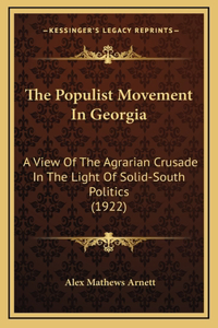 The Populist Movement In Georgia