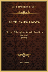 Excerpta Quaedam E Newtoni