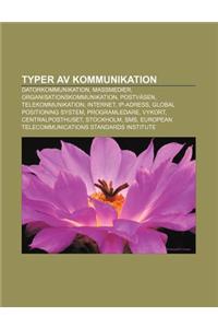 Typer AV Kommunikation