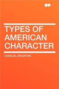 Types of American Character