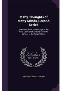 Many Thoughts of Many Minds, Second Series