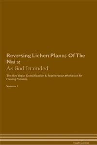 Reversing Lichen Planus Of The Nails