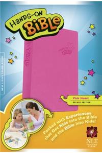 Hands-On Bible-NLT-Pink Heart