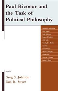 Paul Ricoeur and the Task of Political Philosophy