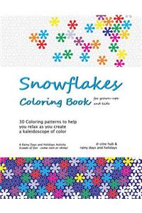 Snowflakes Coloring Book