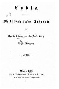 Lydia Philosophisches Taschenbuch als Seitenstuck zu A. Ruge's Akademie