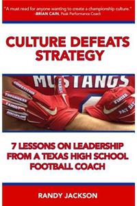 Culture Defeats Strategy