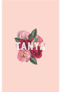 TANYA 2020 Weekly Monthly Planner Book, Planner 2020, Personalized 2020 Planner for TANYA A beautiful