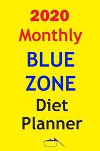 2020 Monthly Blue Zone diet Planner