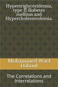 Hypertriglyceridemia, type II diabetes mellitus and Hypercholesterolemia.