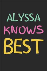 Alyssa Knows Best