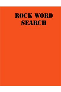 rock Word Search