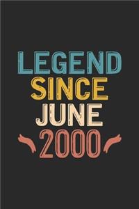 Legend Since June 2000