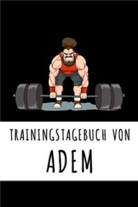 Trainingstagebuch von Adem