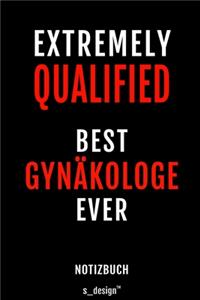 Notizbuch für Gynäkologen / Gynäkologe / Gynäkologin