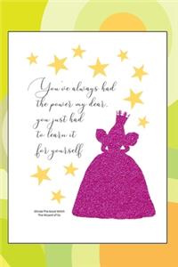 You've Always Had The Power My Dear, You Just Had To Learn It For Yourself