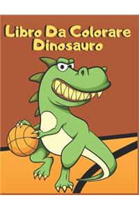 Libro Da Colorare Dinosauro