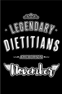 Legendary Dietitians are born in November