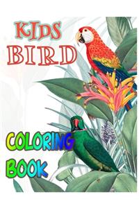 Kids Bird Coloring Book