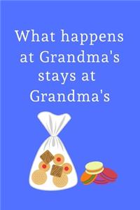 What happens at Grandma's stays at Grandma's