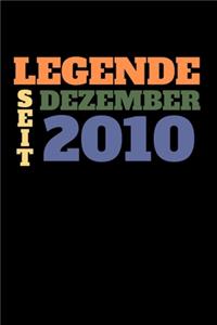 Legende seit Dezember 2010