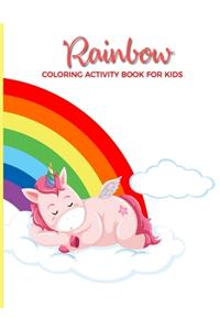 Rainbow Coloring Activity Book For Kids