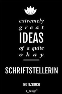 Notizbuch für Schriftsteller / Schriftstellerin