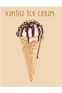 Vanilla ice cream