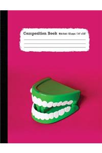 Composition Book Wide Ruled 100 pages (7.44 x 9.69)