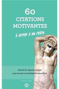 60 citations motivantes à offrir à un prépa