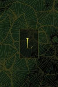 Monogram L Notebook