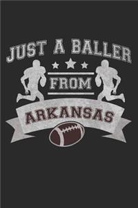 Just a Baller from Arkansas Football Player Journal