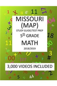 5th Grade MISSOURI MAP, 2019 MATH, Test Prep