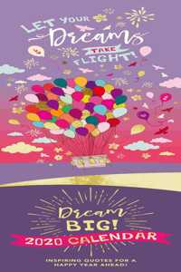 Dream Big! 2020 Slim Calendar
