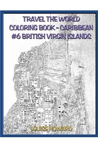 Travel the World Coloring Book - Caribbean #6 British Virgin Islands