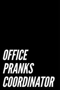 Office Pranks Coordinator