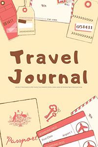 Travel Journal Kids Diary to Record Experiences While Traveling