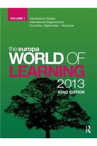 The Europa World of Learning 2013