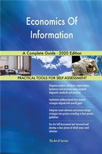 Economics Of Information A Complete Guide - 2020 Edition