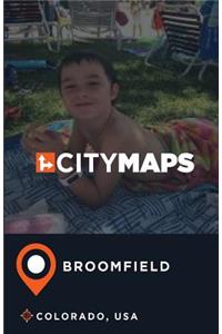 City Maps Broomfield Colorado, USA